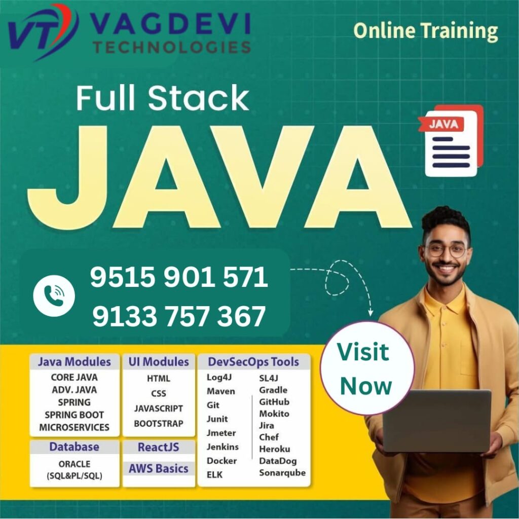 online java full stack training