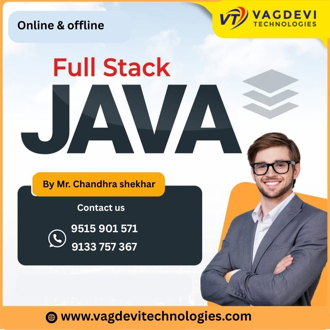 Full Stack JavaTraining Course [Real-Time]
