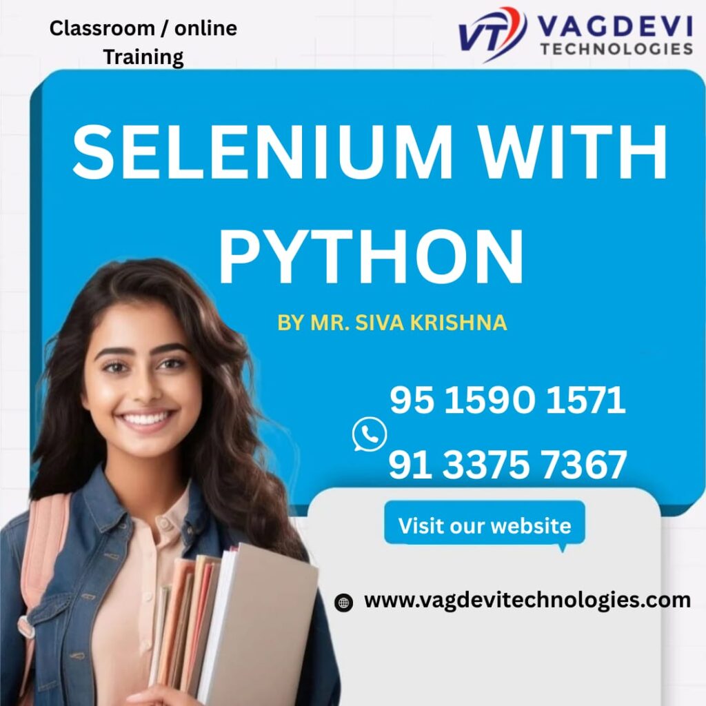 online selenium with python