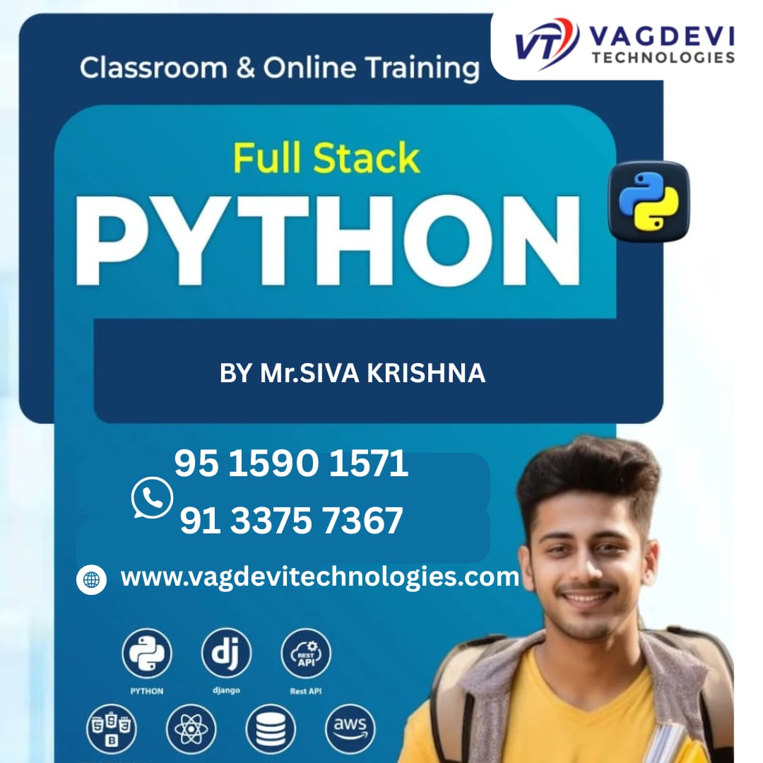 Python Full Stack Developer Course in Hyderabad