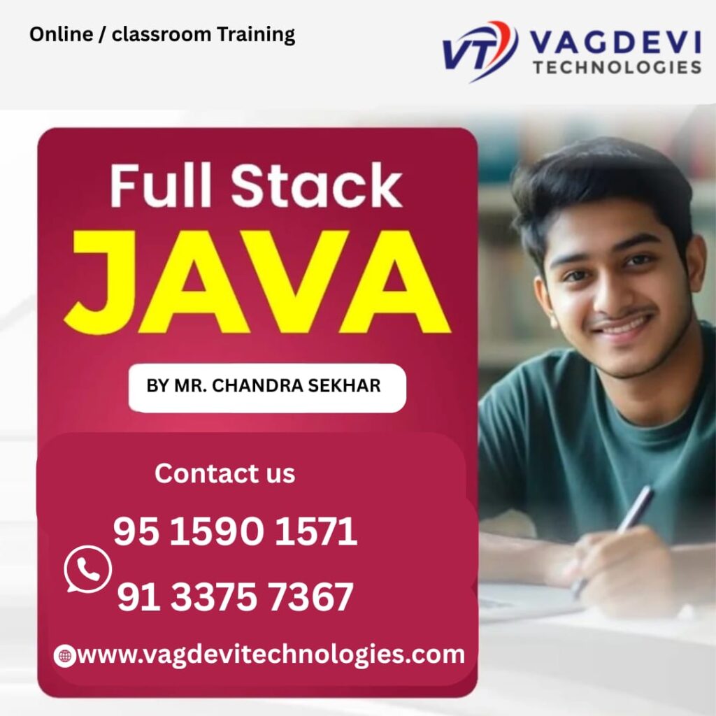 online java full stack training