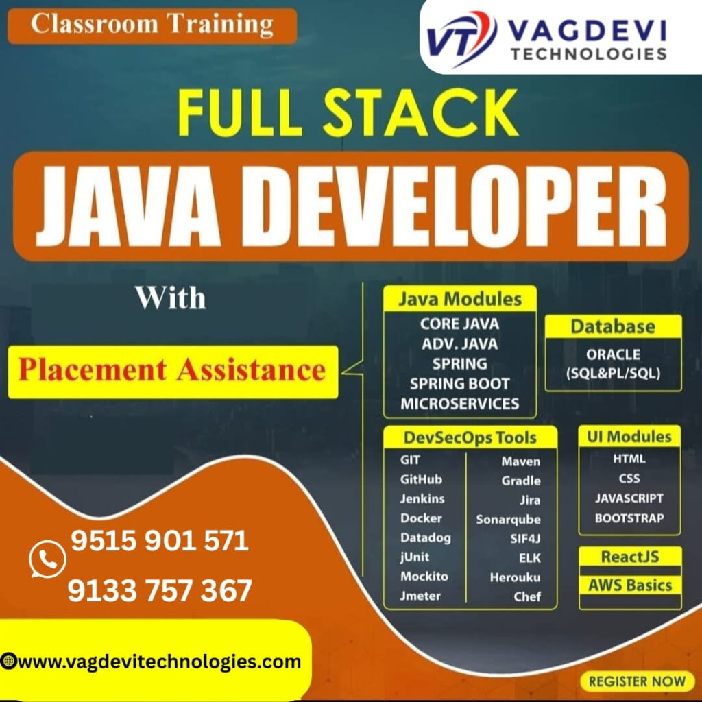 online java full stack training