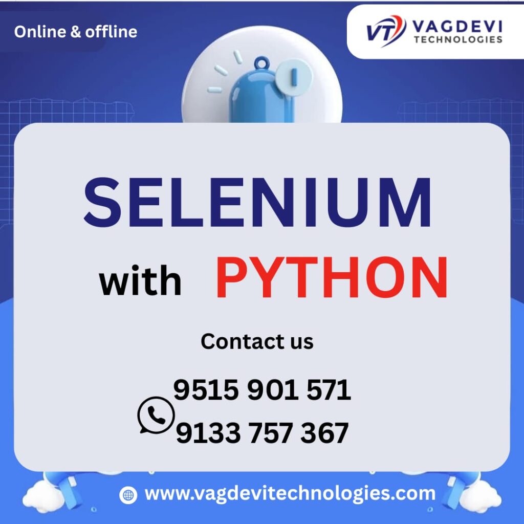 online selenium with python
