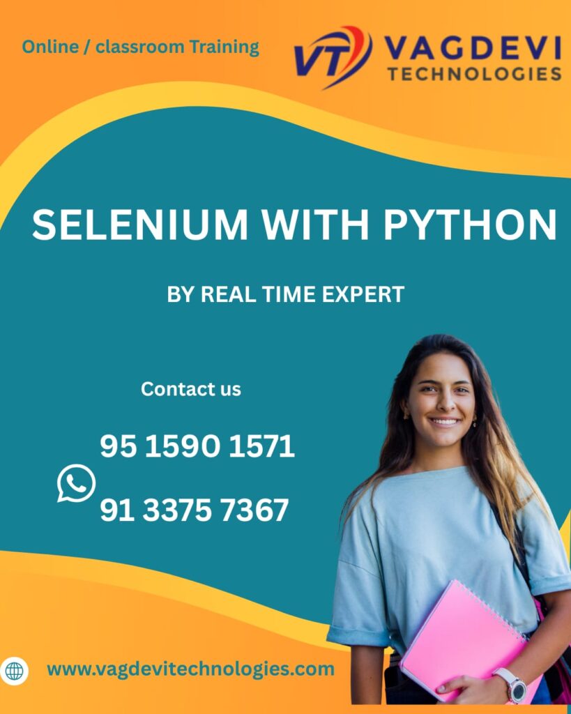 online selenium with python