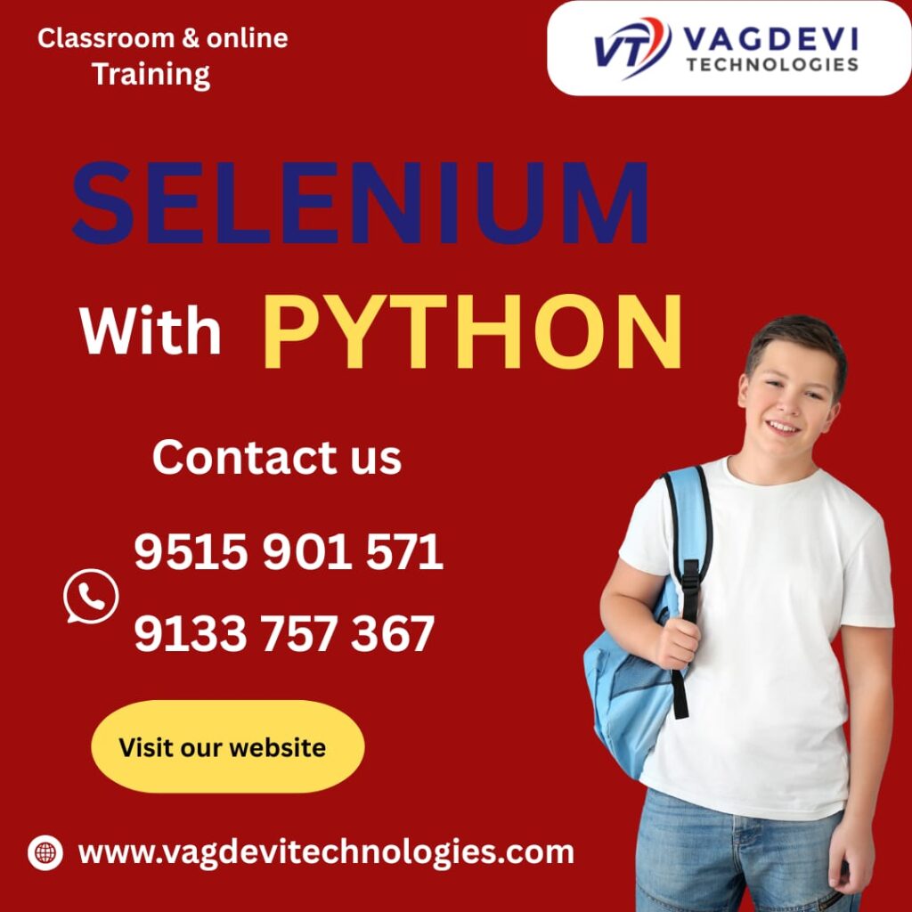 online selenium with python