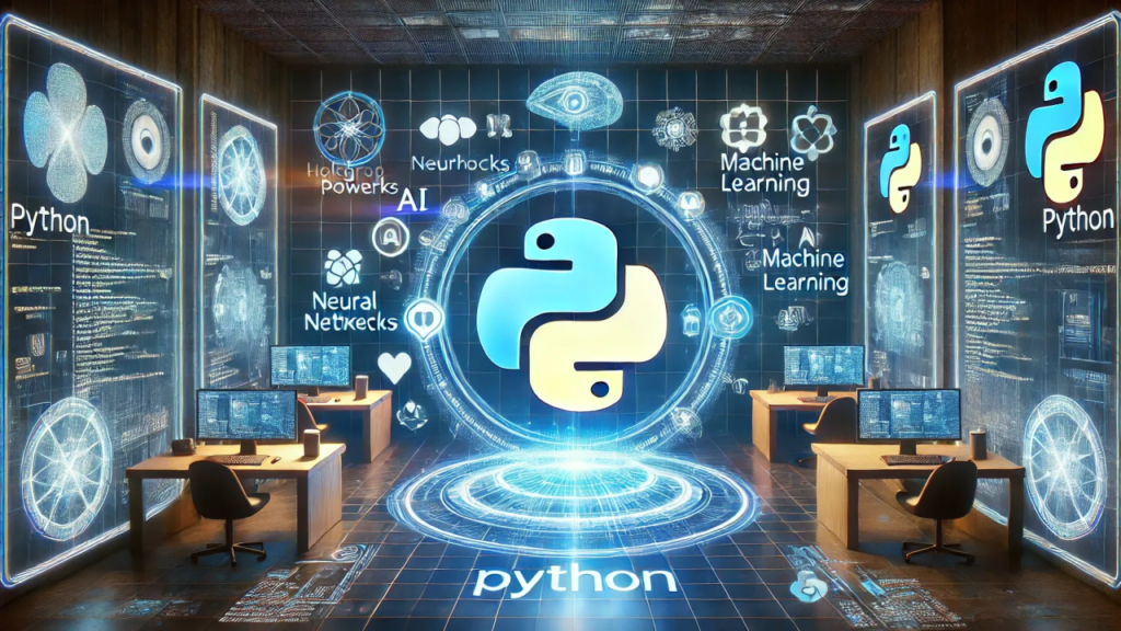 online python with AI training