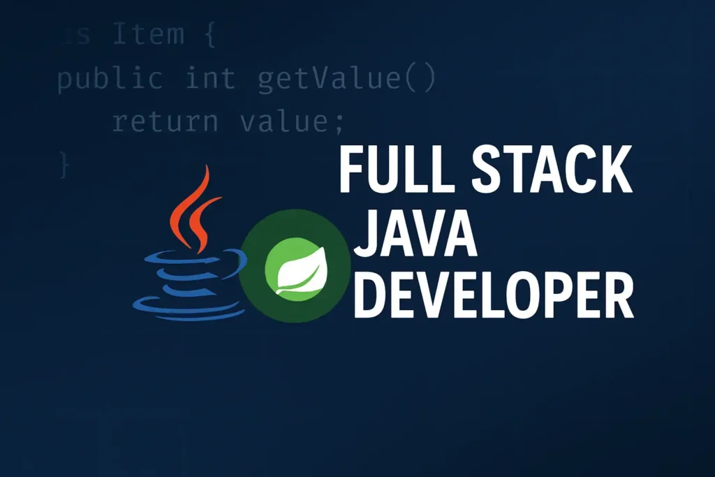 online java full stack training