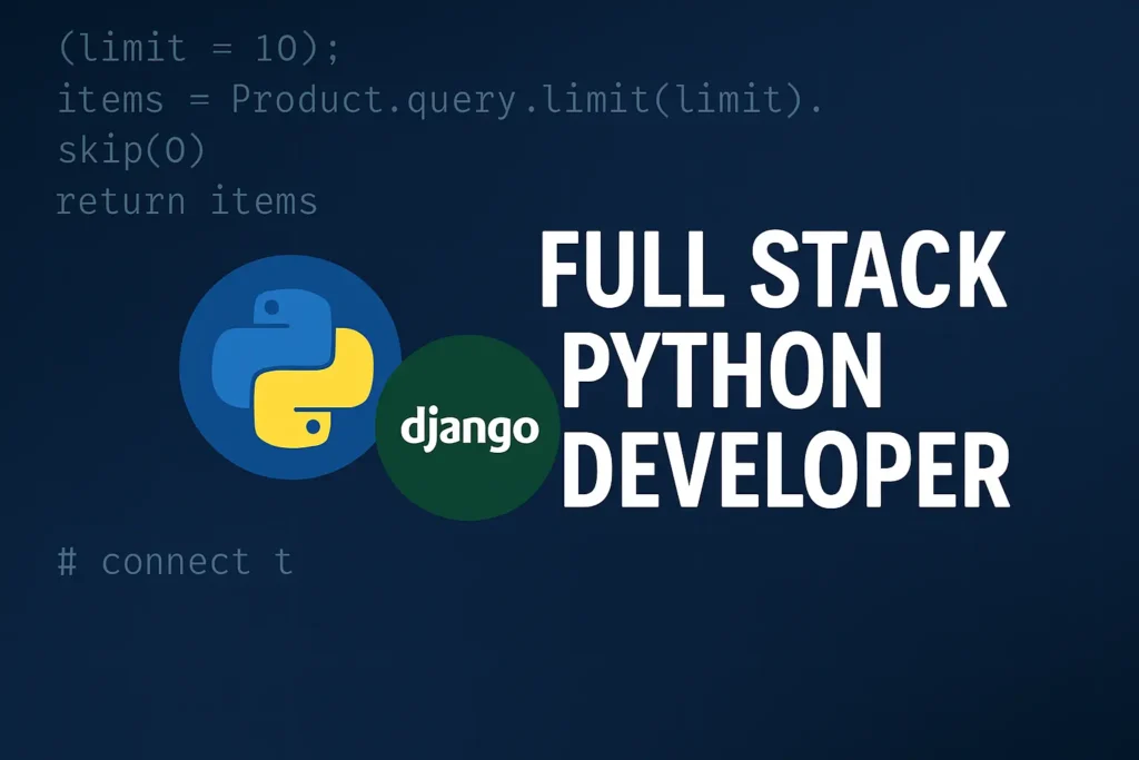 online python full stack training