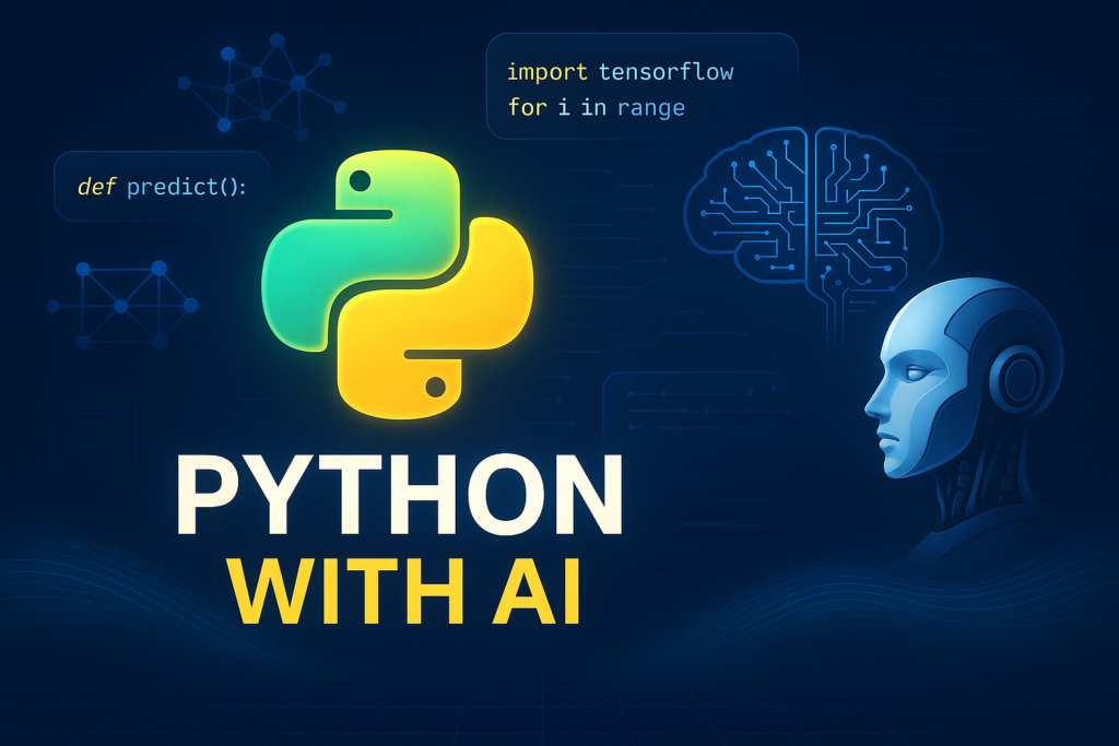 online python with AI training
