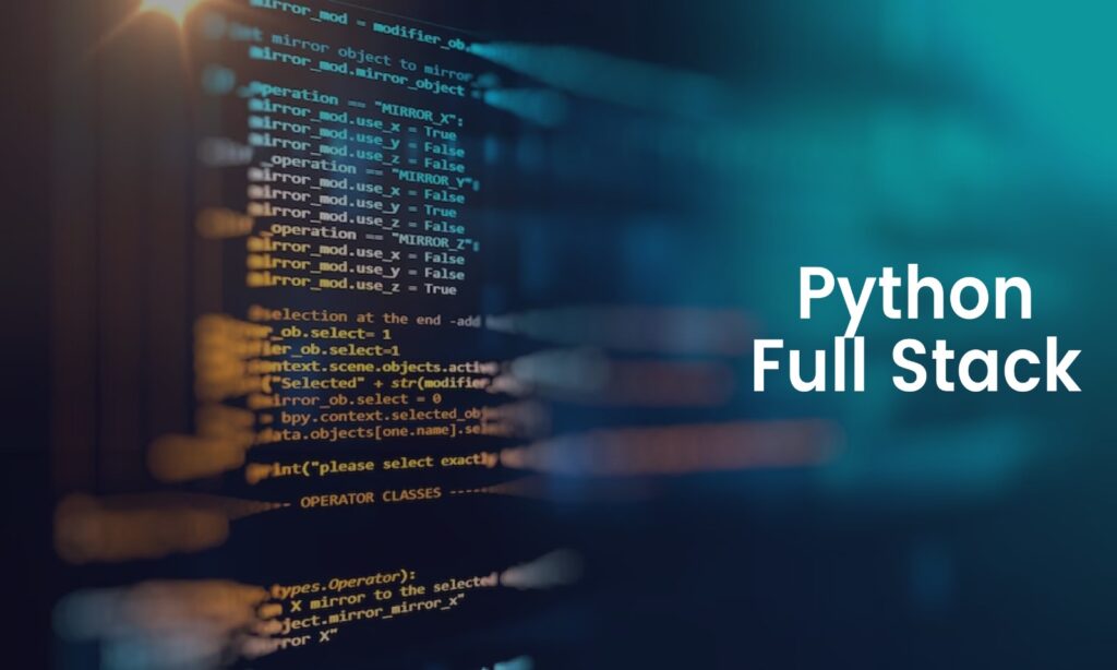online python full stack training