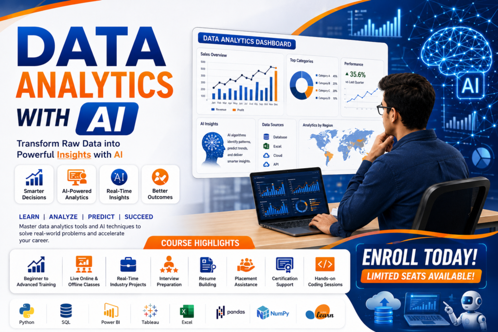Data Analytics with AI Training in Hyderabad,