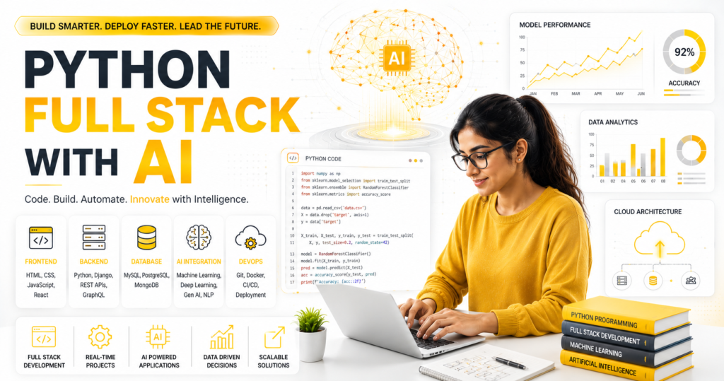 Python Full Stack with AI Training in Amaravathi,