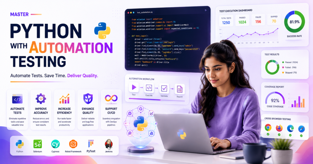 Python with Automation Testing Training in Amaravathi