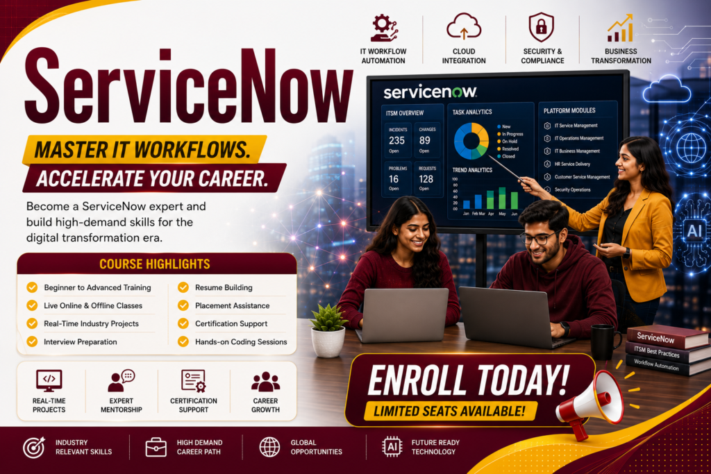 ServiceNow Training in Amaravathi