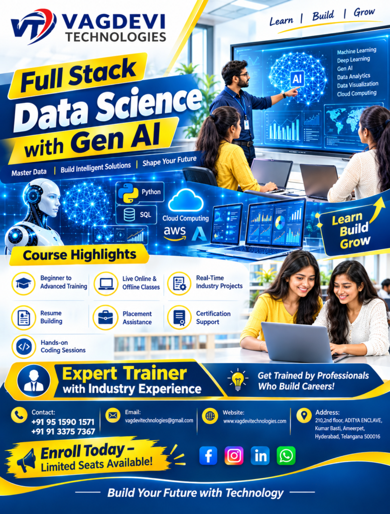 Full Stack Data Science Training Amaravathi