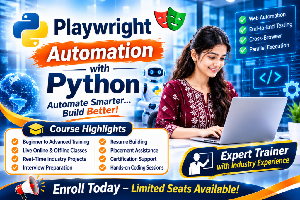 Python with Selenium Training in Amaravathi