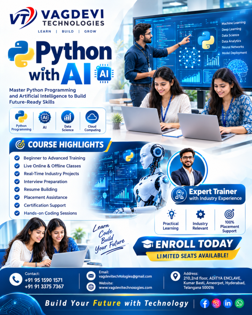 Data Science with AI Training in Amaravathi, Andhra Pradesh
